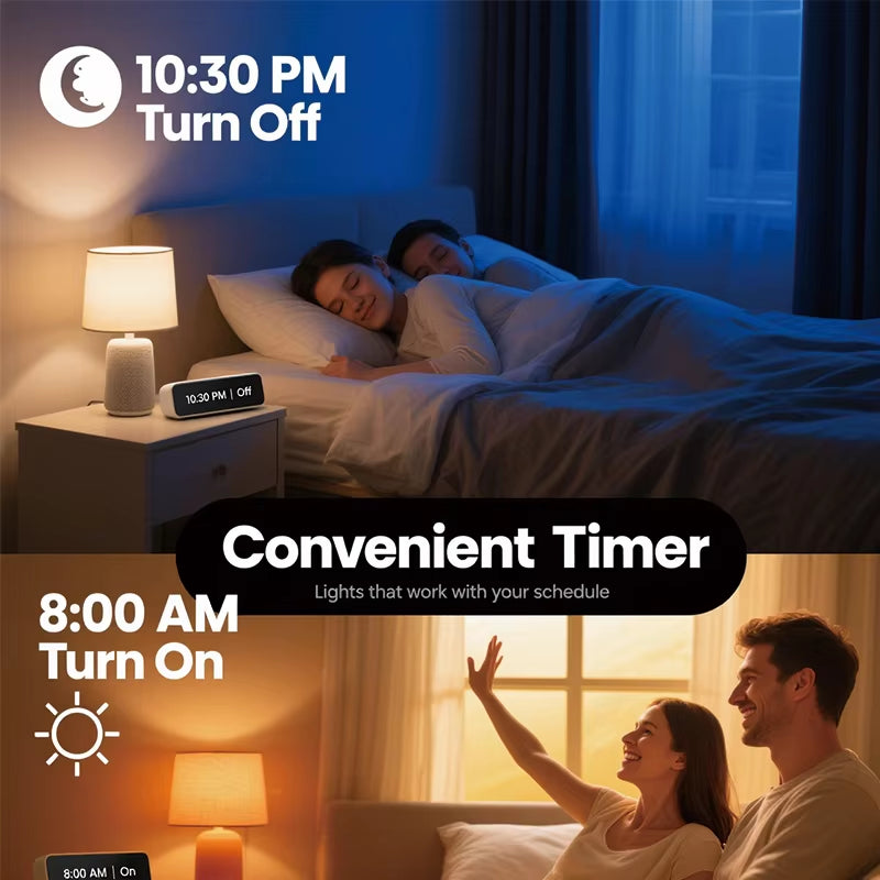 Tuya Bluetooth APP Controls LED Smart Light RGBCW Dimmable Bulb 15W Household Bedroom Christmas Party Decoration Group Control