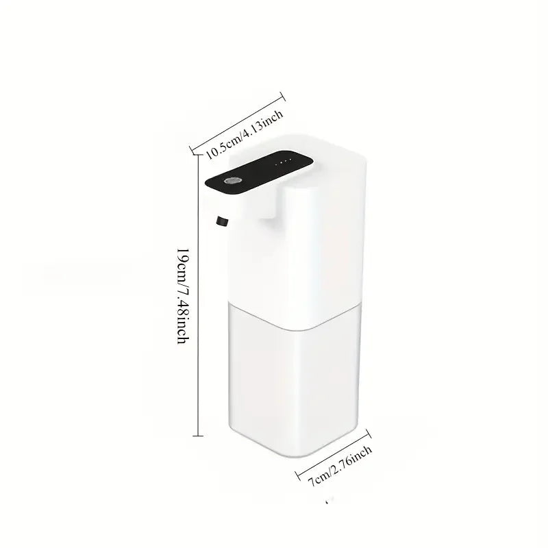 P5 Automatic Soap Dispenser Infrared Sensor Foam Hand Sanitizer USB Rechargeable Foaming Hand Soap Dispenser for Bathrooms
